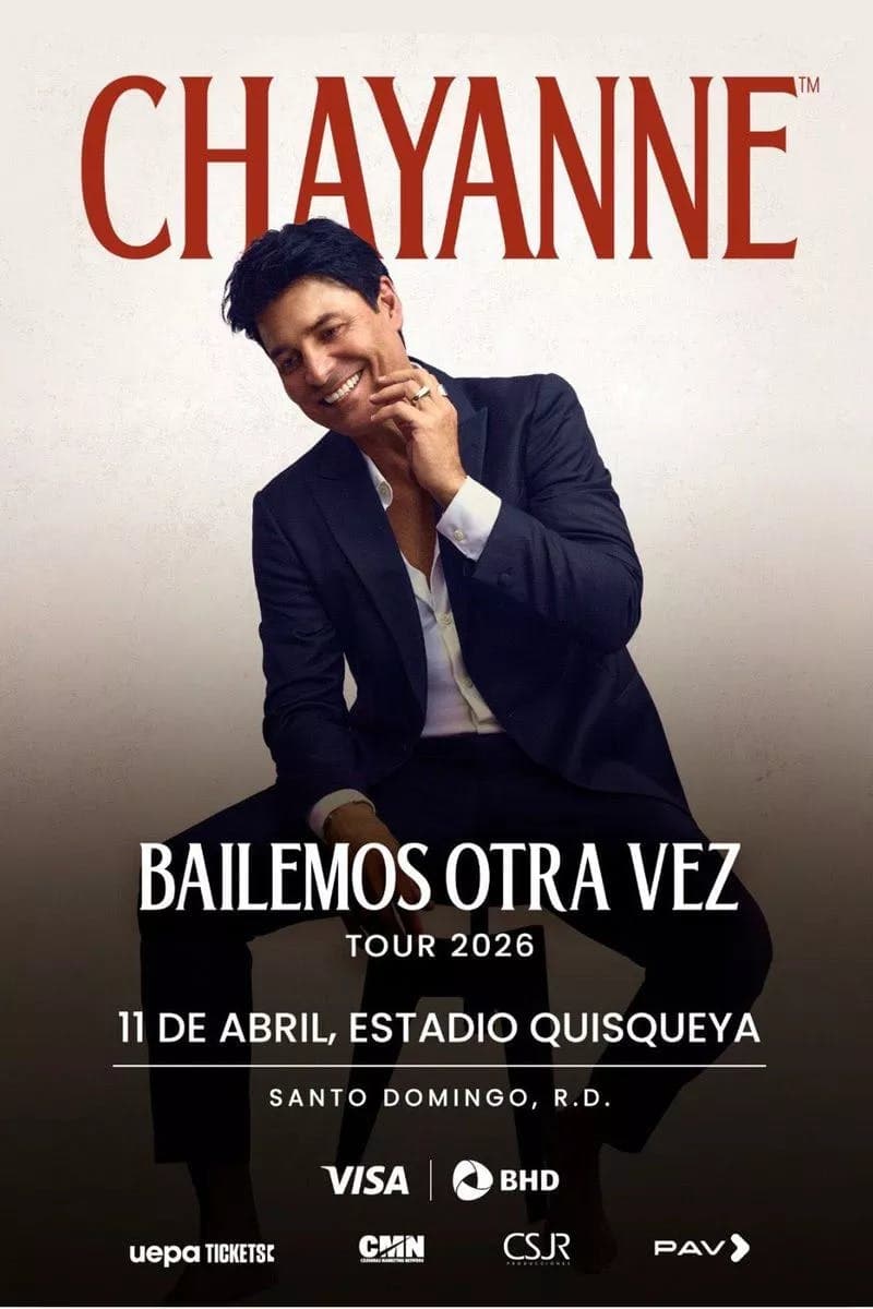 Chayanne “Let's Dance Again Tour 2026”